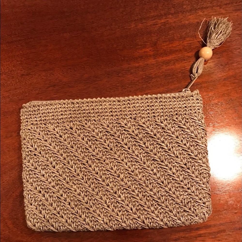 🔥⭐️Vintage Straw Clutch Bag